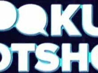 Blonde cutie Mackenzie Moss gives blowjob to big cock