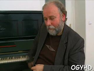 perverted j gal enjoys old boner?