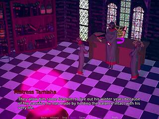 starting the prologue of lets play the chosen acolyte with some intimate scenes