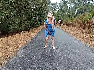 Public Masturbation While Smoking Outdoors