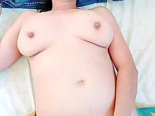 Delicious masturbation with this huge dildo, I came twice, you have to see my rich milk