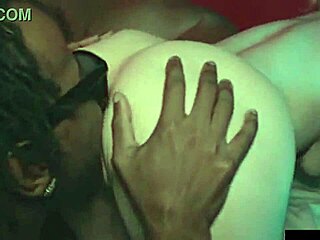 Exclusive orgy with fat blonde and ebony pornstars