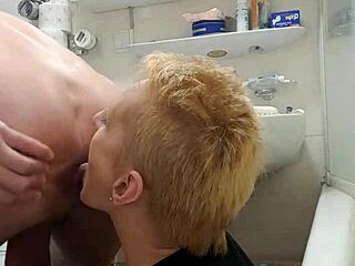 German prostitute milf sandra rims ass, licks it, and gets facefucked.