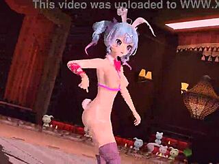 Is Hatsune Miku in a Full Nude Bunny Costume Mod?