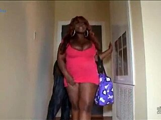 The ebony bbw is out hunting for a big black cock with her friend