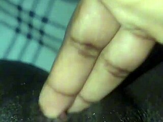 Black Wet Pussy Solo Masturbation.