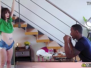 hypno trick fills pizza chick's pussy