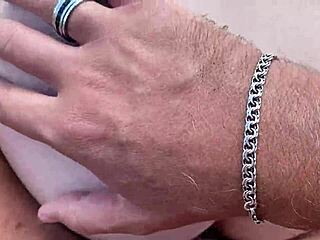 Redhead exhibitionists fucked doggystyle on boat with cumshot facial