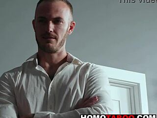 Stepdad surprises stepson and boyfriend with taboo bareback threesome