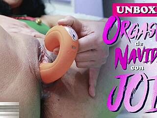 Agatha Dolly unboxes clit licker.