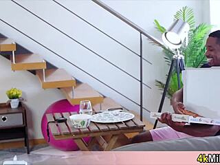 hypno trick fills pizza chick's pussy