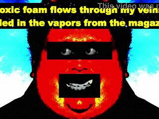 Toxic Foam Randy Prozac Ledakan Cumshot Muka Gila