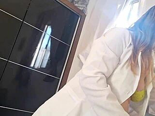 Mother-In-Law Masseuse Giving Massage To Son-In-Law Ending In Blowjob And Sex