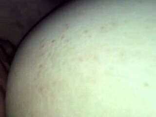 letting it slide through the ass in suggestive anal play