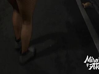 teen 18+ FLASHES small tits outdoors!