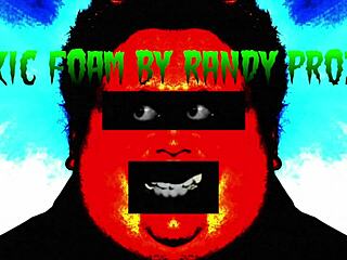 toxic foam by randy prozac unleashes cumshot facial frenzy