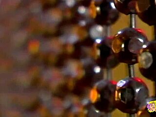 Vintage striptease with hot blonde and kinky brunette having lesbian sex