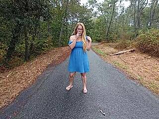 Public Masturbation While Smoking Outdoors