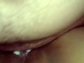 Creamy mulata with big ass squirting on monster cock