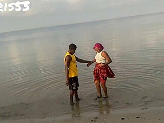 Having Fun on the Beach with Asian Pornstars