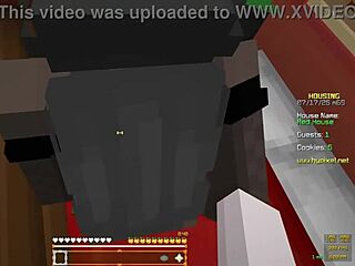 Bold minecraft lesbian sex with cute girl