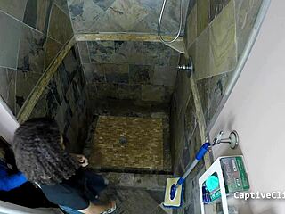 What are you doing to Michelle Anderson in the shower?