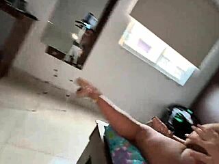 My OLD BITCH surprises me with ASS WORSHIPING after work.