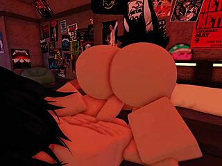 Teaching Ass To Take Big White Cock