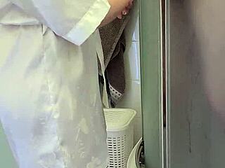 Stepmom Helps Son Cum!