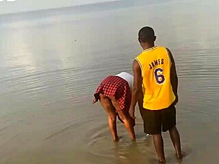 Having Fun on the Beach with Asian Pornstars