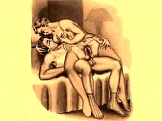 Arte erotica vintage da collezioni antiche