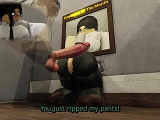 i fuck her hard in the office