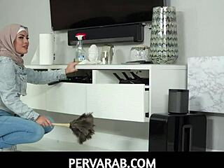 Cute Arab Babe Veronica Bounces On Lucky Stud's Lap