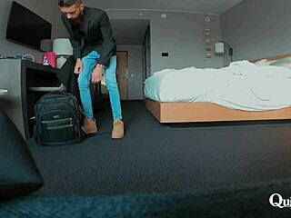 Oiled Latina MILF gets rough fucked by her husband