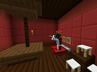 Bold minecraft lesbian sex with cute girl