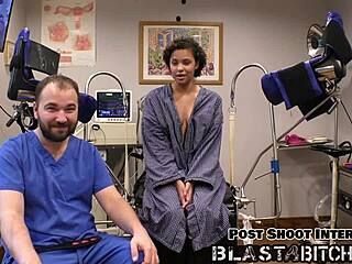 rebel wyatt experiences a pov cum blast on her natural tits and pussy.