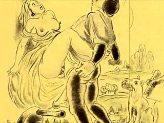 vintage erotic art from antique collections
