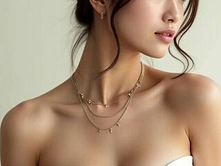 Gadis Thailand Pakai Gaun Cantik Pose Menggoda