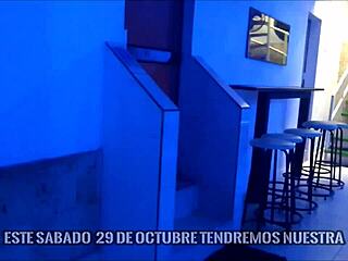 Is the Halloween party clandestina swinging wild?