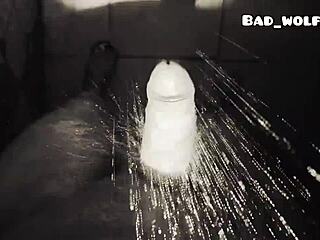 Handjob in shower for adult women in solitude.