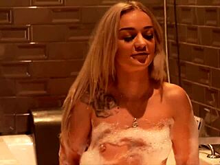 Nathalie And Luth's Blonde Threesome Cock Fun