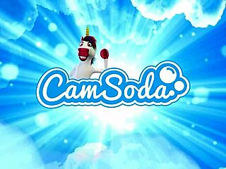 Big natural tits Ella Knox masturbates her hairy pussy and big nipples to intense shaking orgasm on webcam.