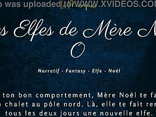 Bu Fransız Sesli Porno Noel'de, Noel Anne'nin Elfleri Yaramaz 🎅🎄
