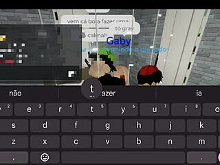 in roblox brookhaven a random orgy breaks out with crossdressing and lesbian action