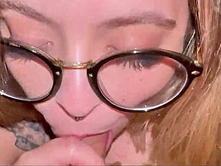 Friend gives blowjob instead of studying.