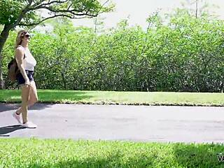 Monster tits jenni noble fucks in infamous van