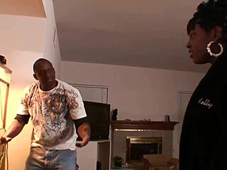 Horny Ebony Wife with Monster Cock Lover