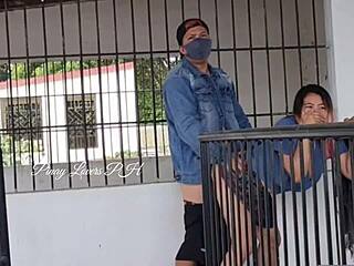 Pinay student teases teacher in cemetery