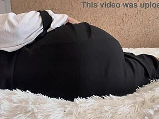 I'm watching Arab teen without panties in missionary.