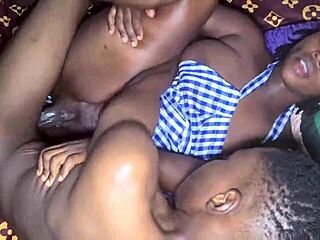 Roughly fucking nigerian pussy with intense african passion